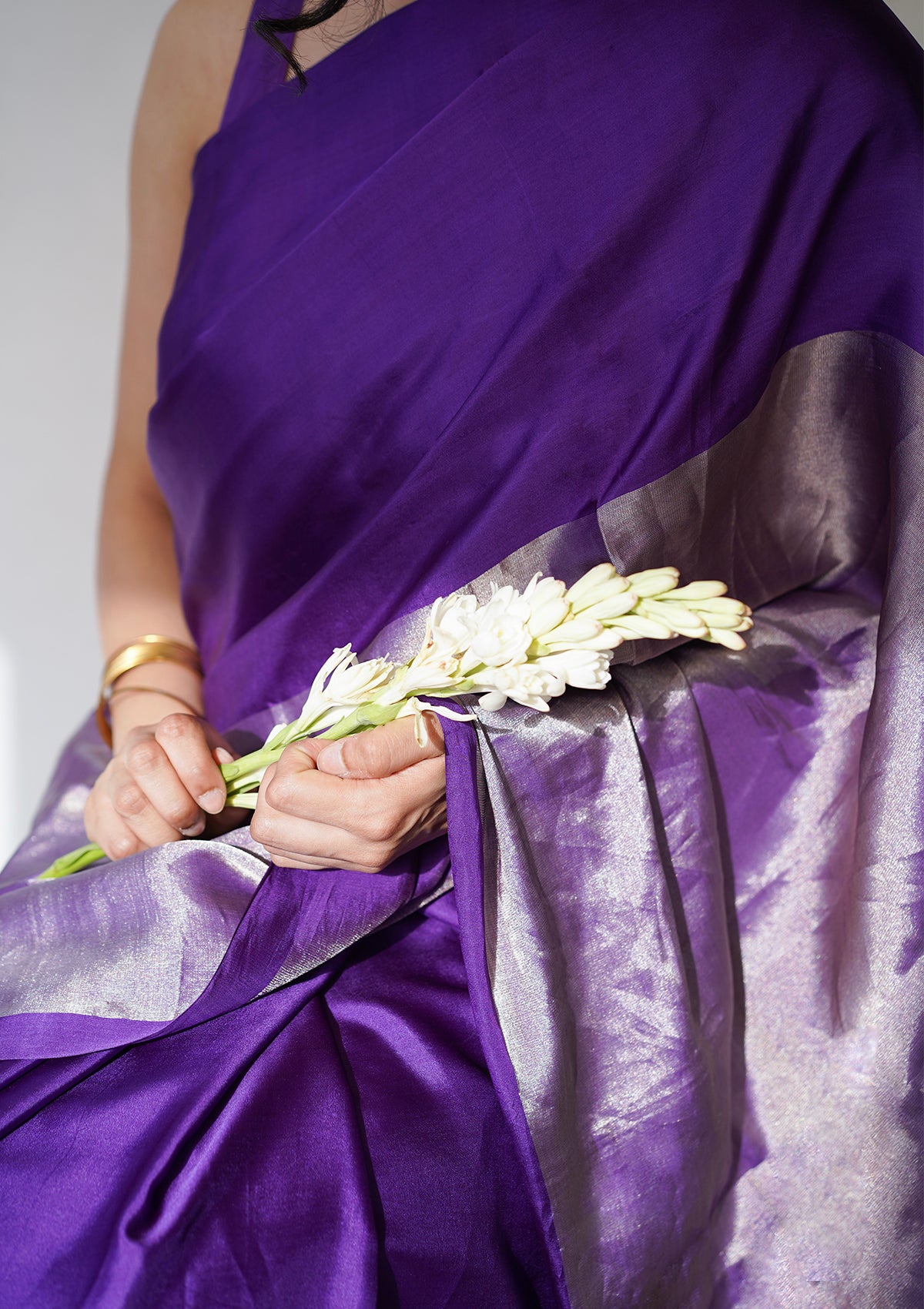 Purple Confluence Saree