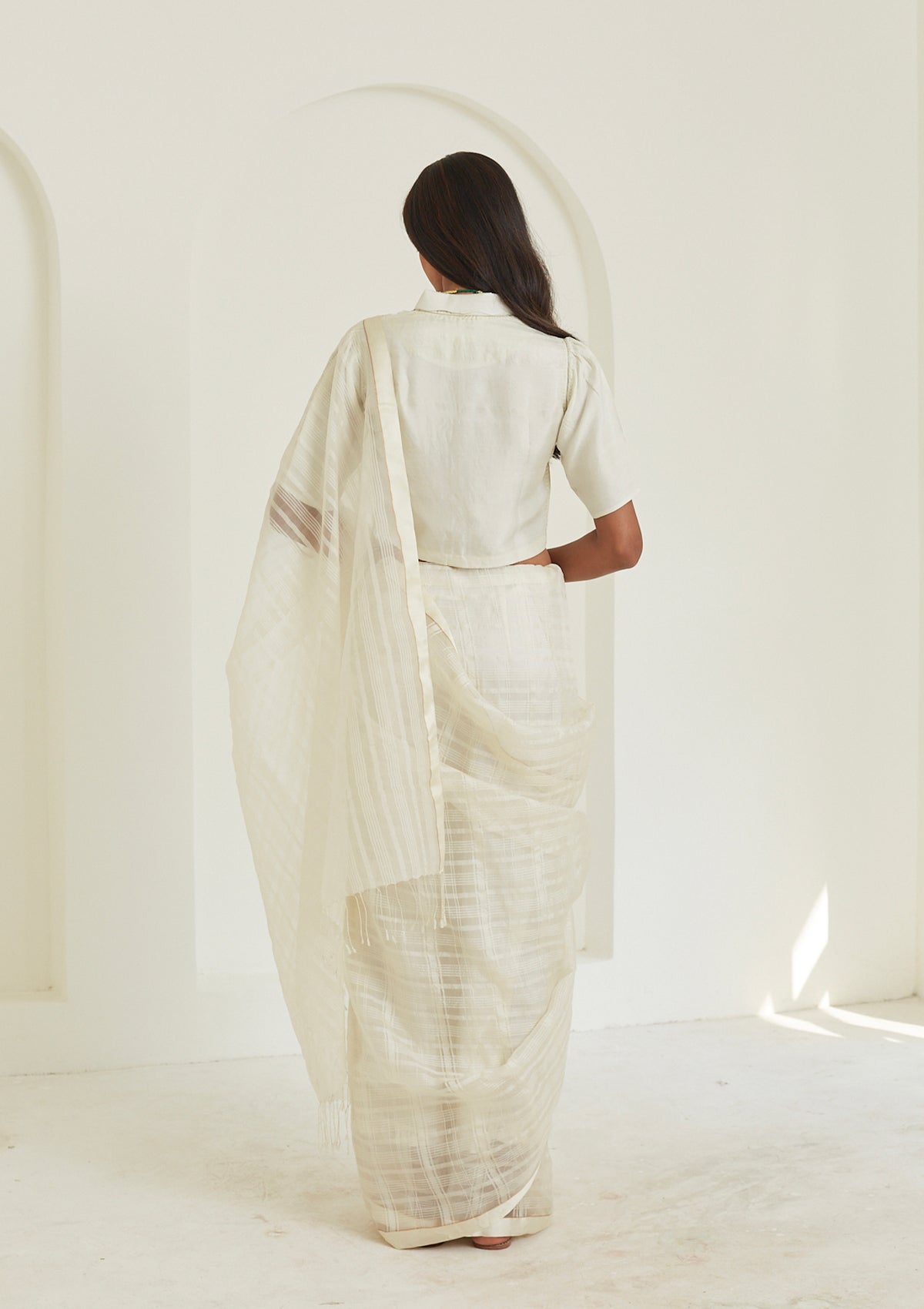 Serenity Ivory Saree