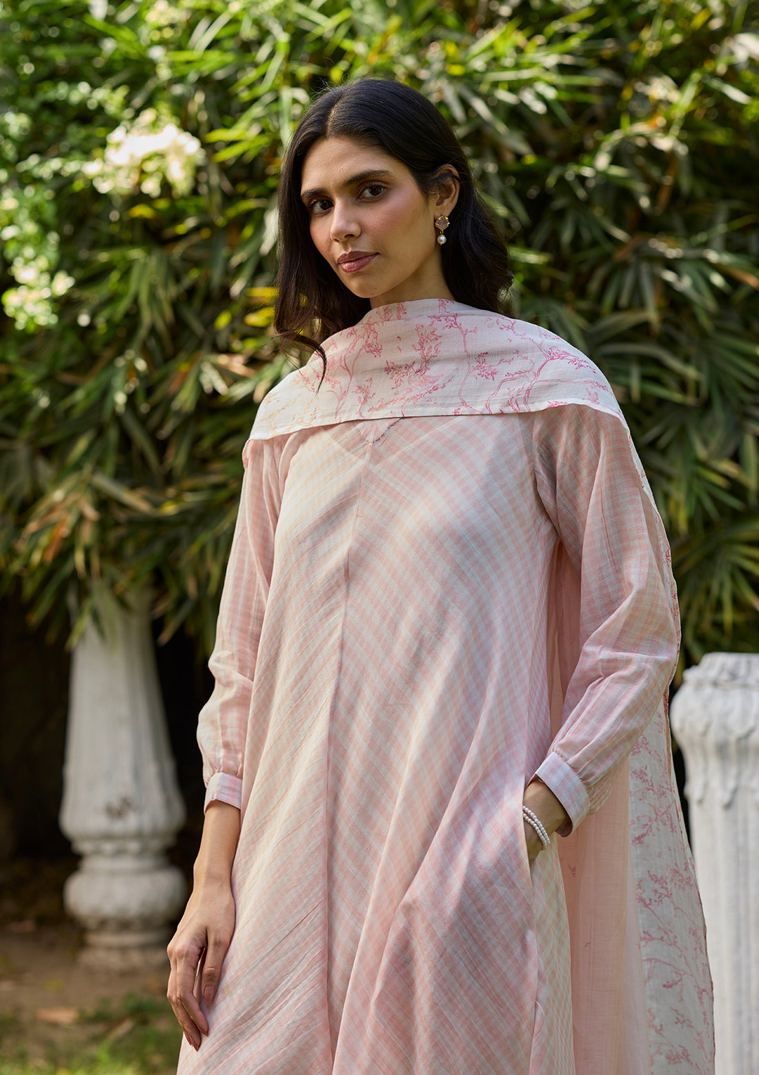Joyful Paths Pink Kurta Set