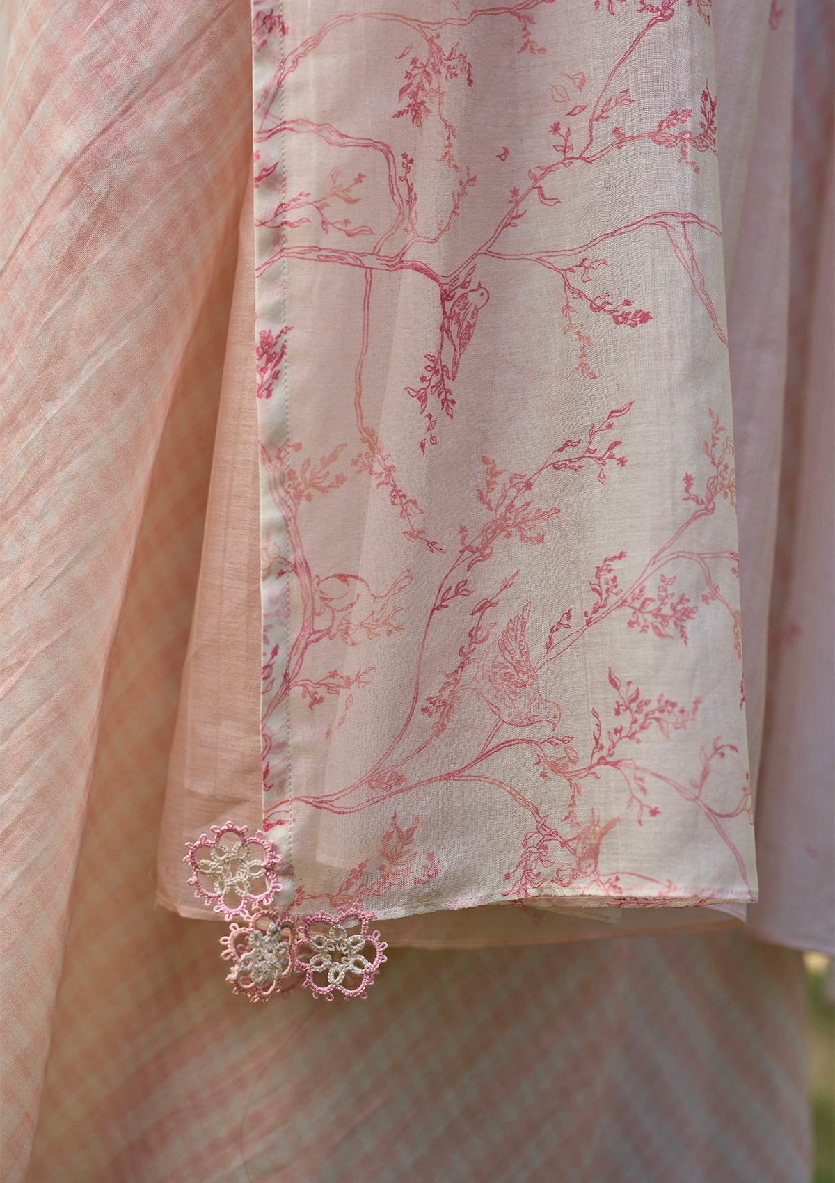 Joyful Paths Pink Kurta Set