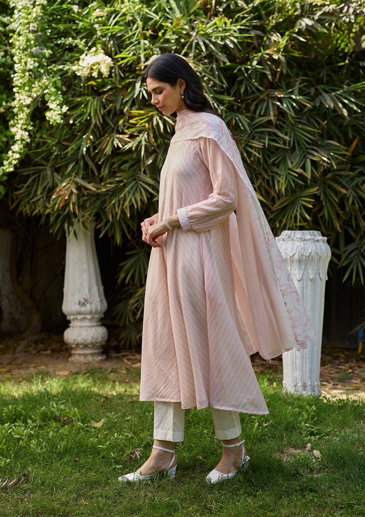 Joyful Paths Pink Kurta Set