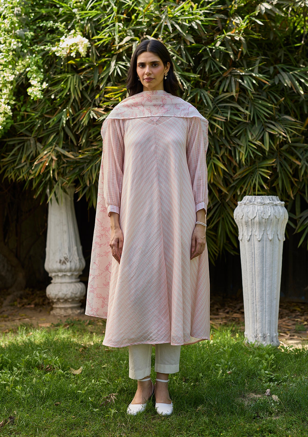Joyful Paths Pink Kurta Set