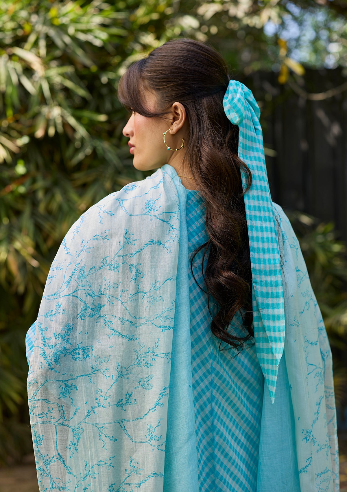 Joyful Paths Blue Kurta Set