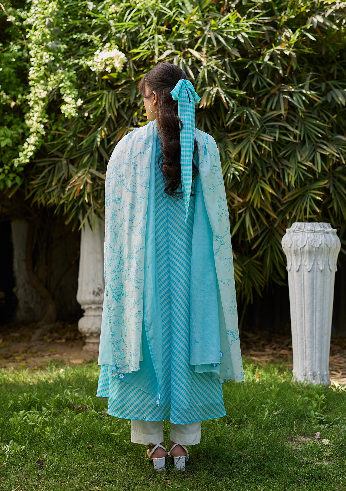Joyful Paths Blue Kurta Set