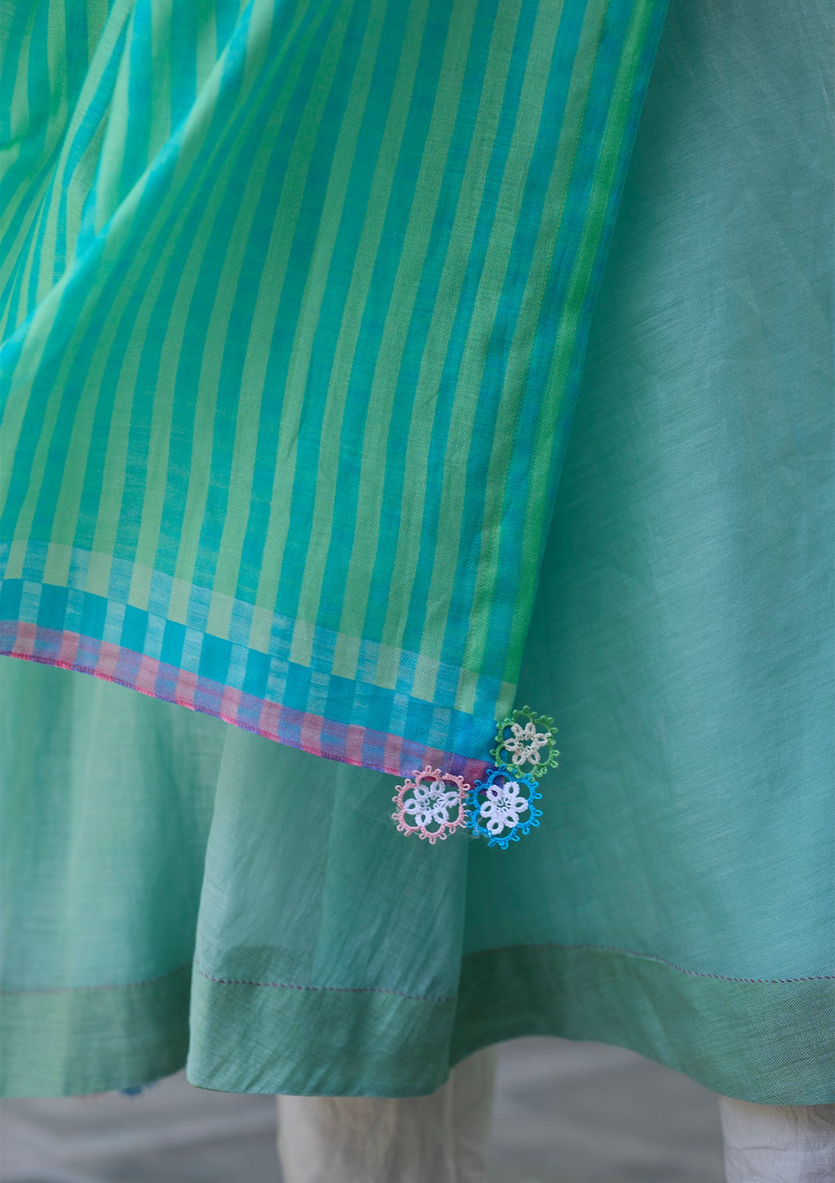 Crossroads Blue Dupatta