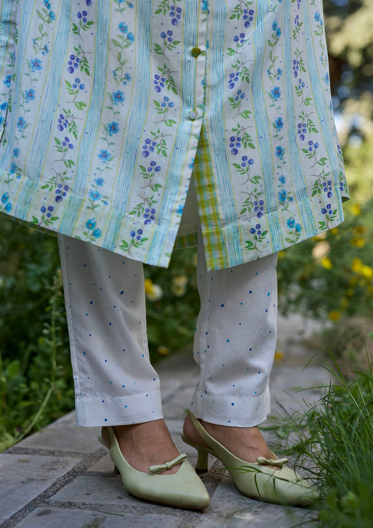 Hidden Orchard Ivory Kurta Set