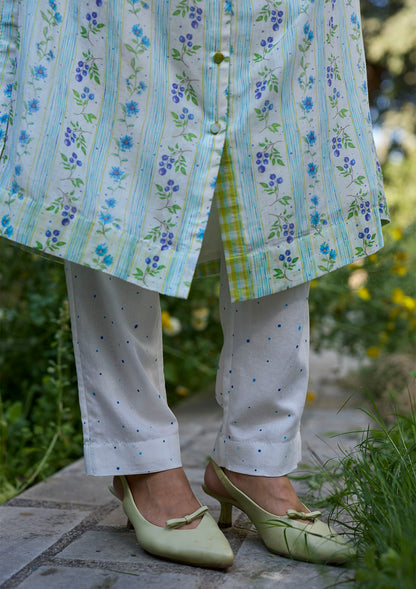 Hidden Orchard Ivory Kurta Set