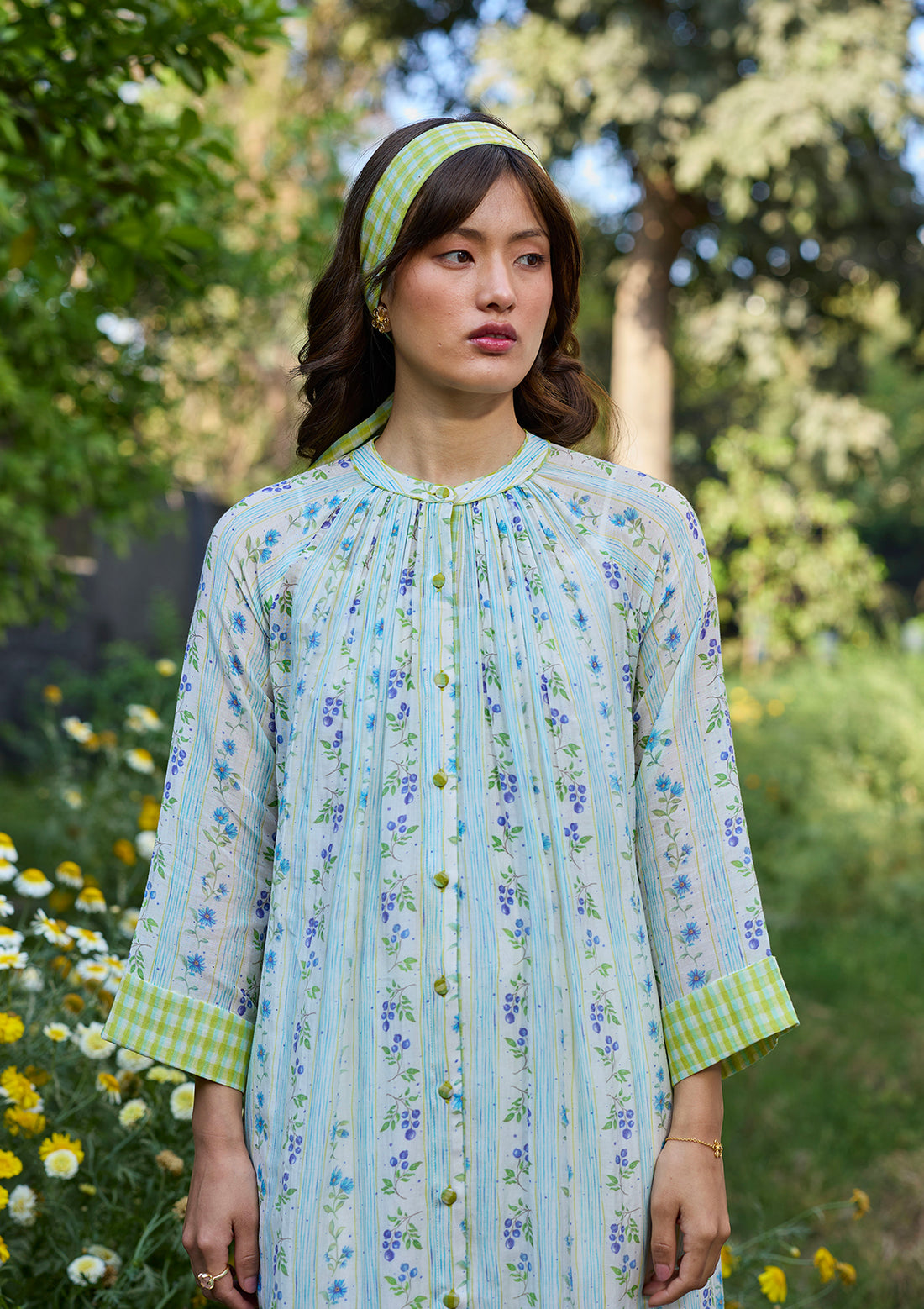 Hidden Orchard Ivory Kurta Set