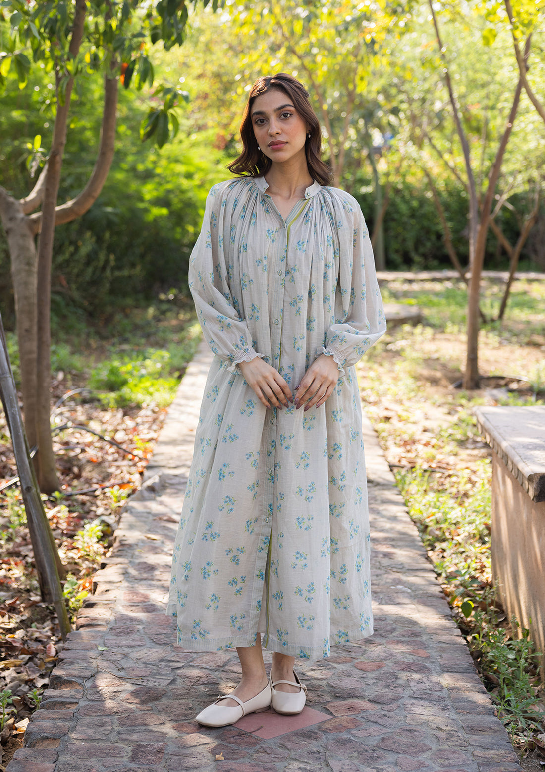 Wildflower Kiss Beige Dress