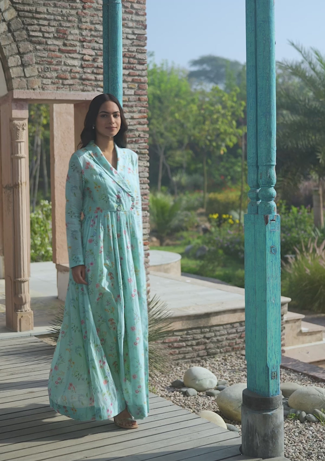 Woodsong Blue Dress