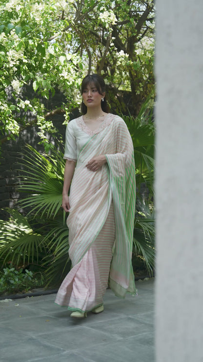 Crossroads Pink Saree