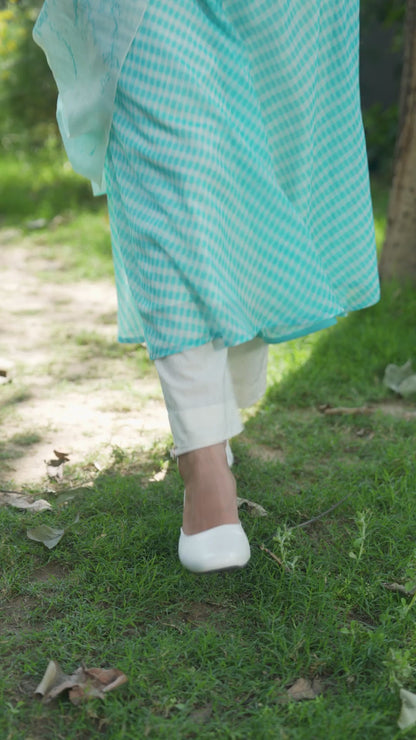 Joyful Paths Blue Kurta Set