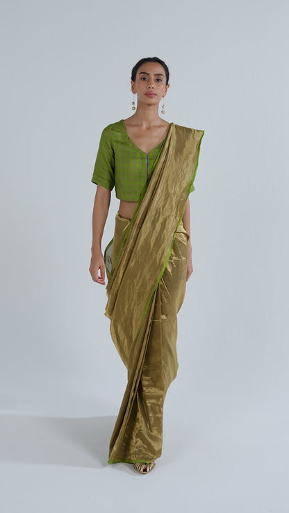 Eternal Glow Zari Saree