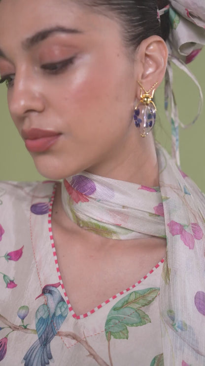 Fig &amp; Fable Ivory Kurta Set