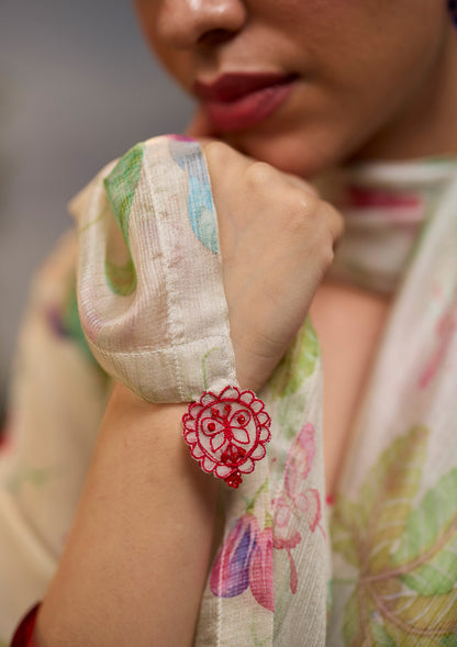 Fig &amp; Fable Ivory Dupatta