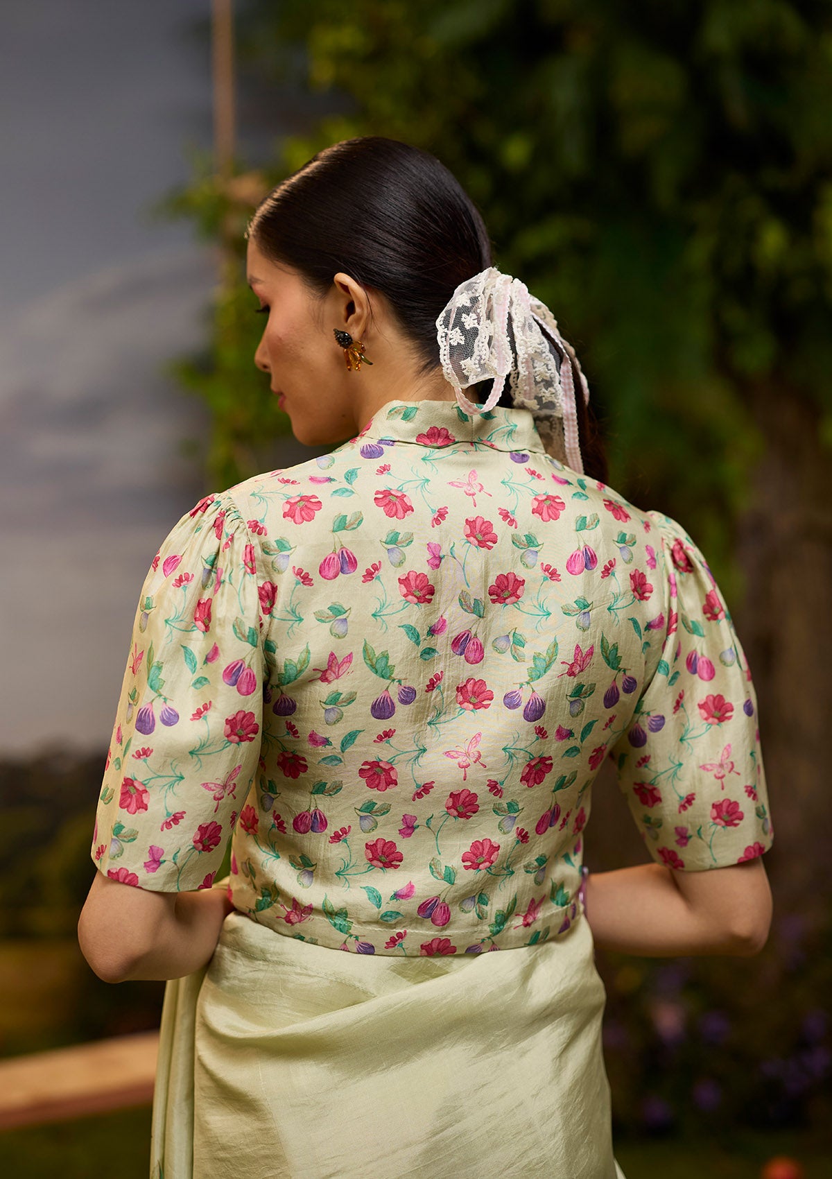 Under-the-Fig-Tree Yellow Blouse