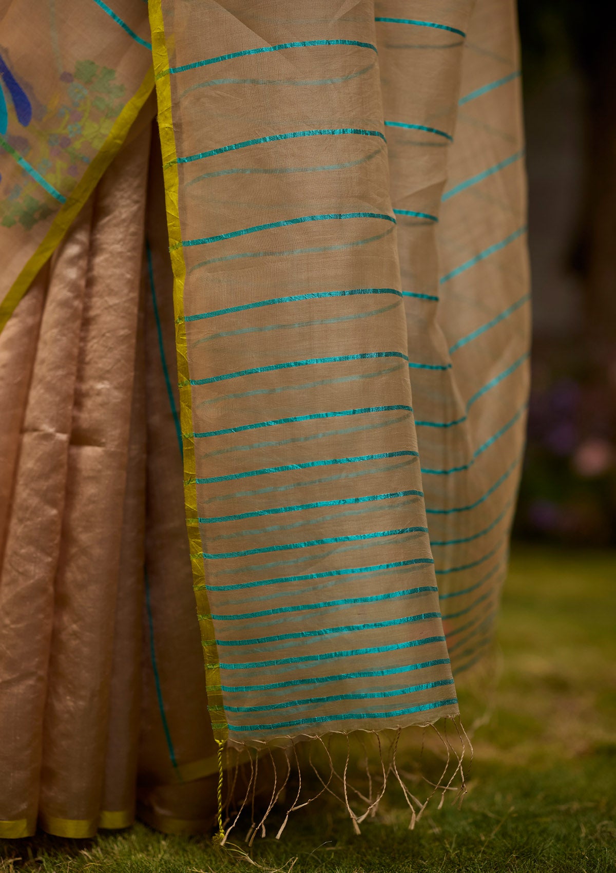 Birdsong Jamdani Saree