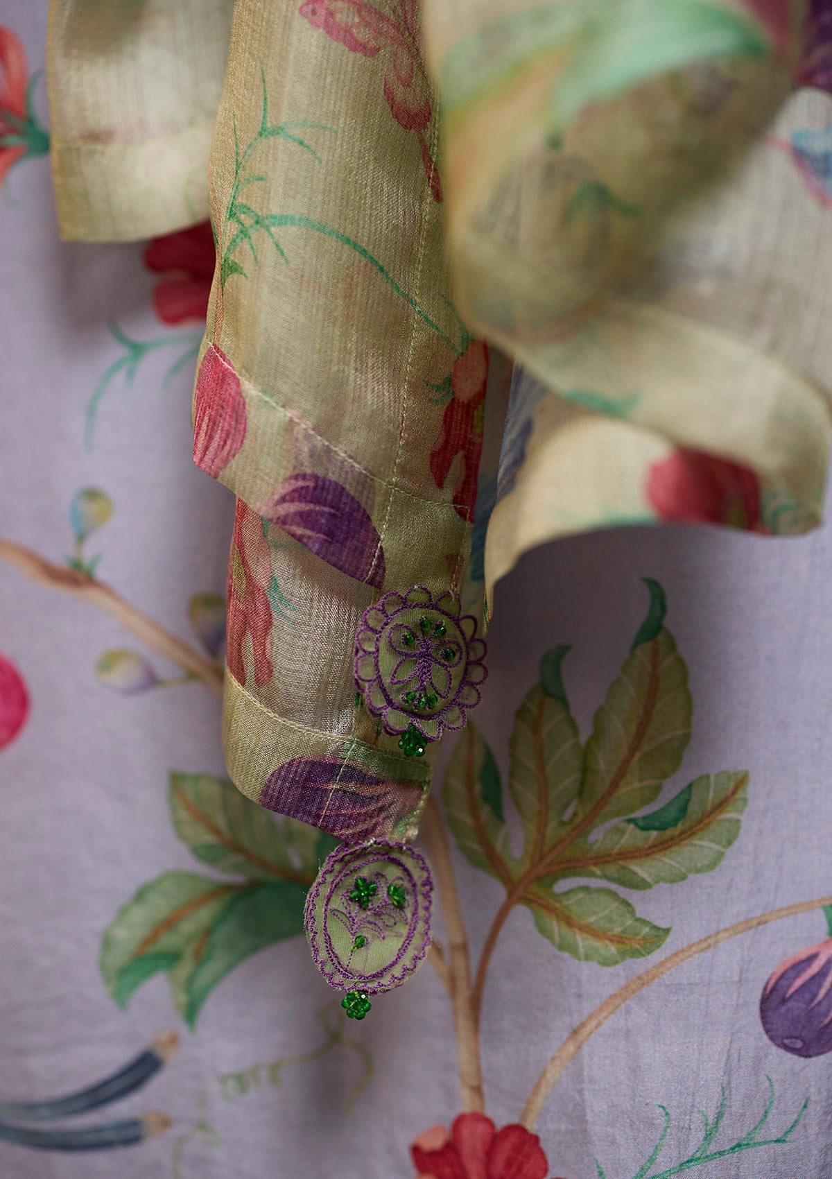 Fig &amp; Fable Green Dupatta