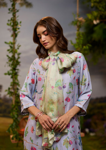 Fig &amp; Fable Lilac Kurta Set