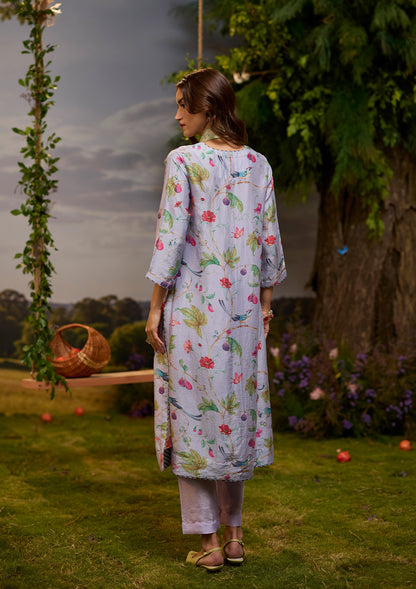 Fig &amp; Fable Lilac Kurta Set