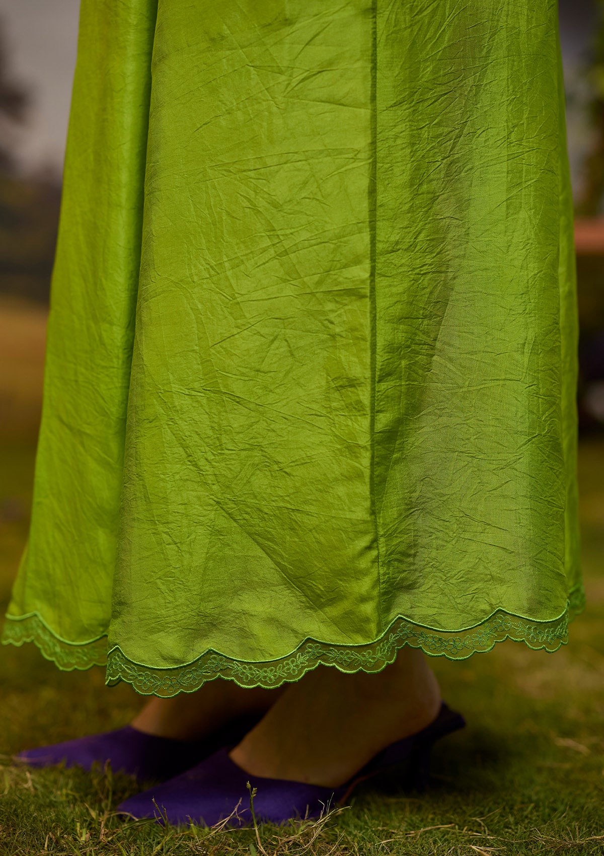 Bloomline Lime Green Underskirt