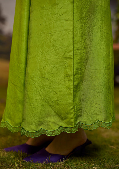 Bloomline Lime Green Underskirt