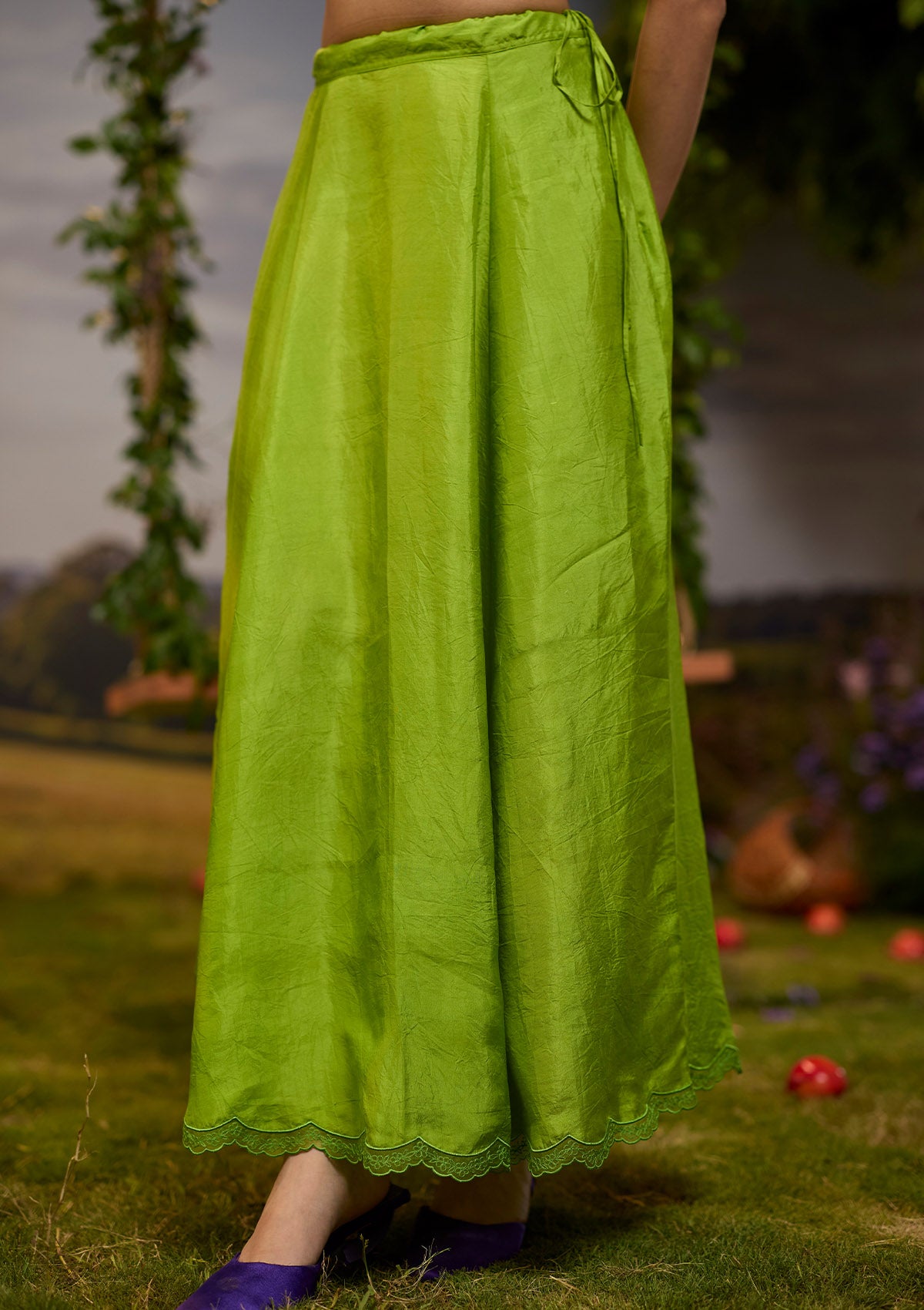 Bloomline Lime Green Underskirt