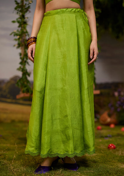 Bloomline Lime Green Underskirt