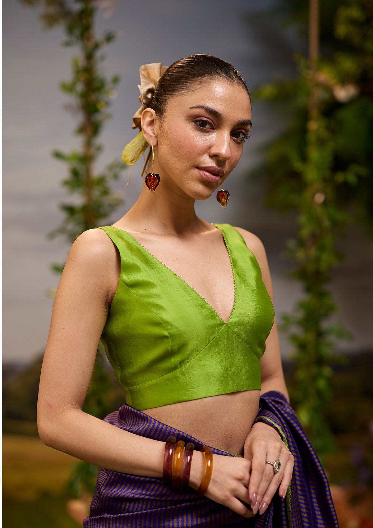 Lightbound Green Blouse