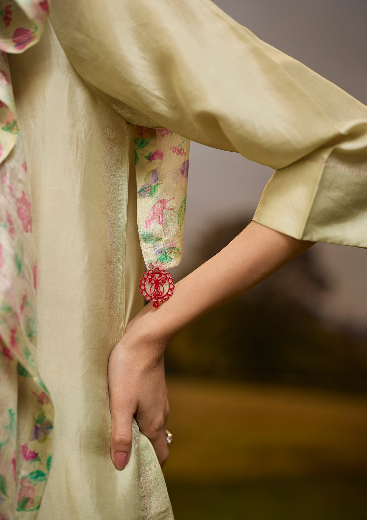 Under-the-Fig-Tree Yellow Dupatta