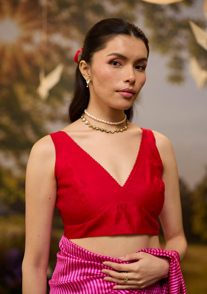 Lightbound Red Blouse