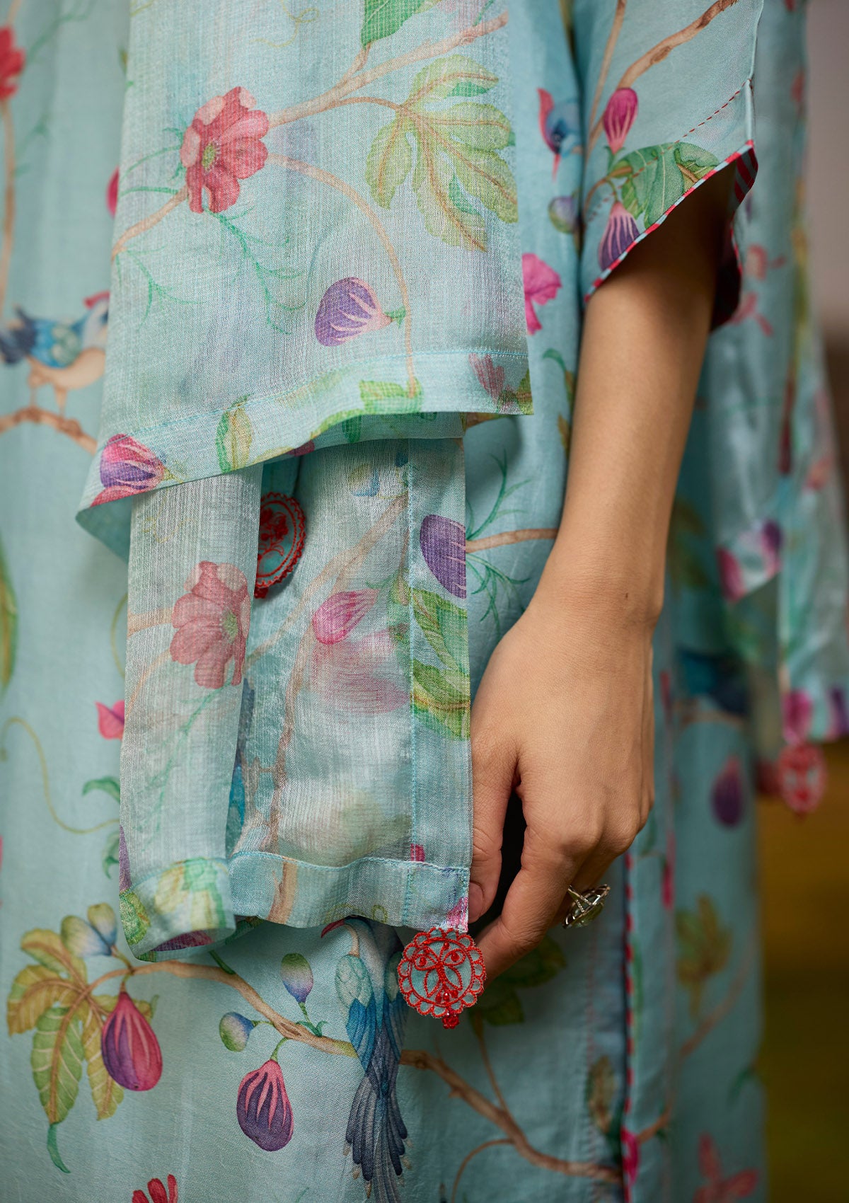 Fig &amp; Fable Blue Dupatta