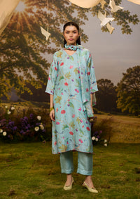 Fig & Fable Blue Kurta Set