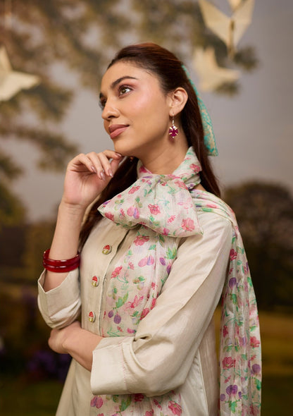 Under-the-Fig-Tree Ivory Dupatta
