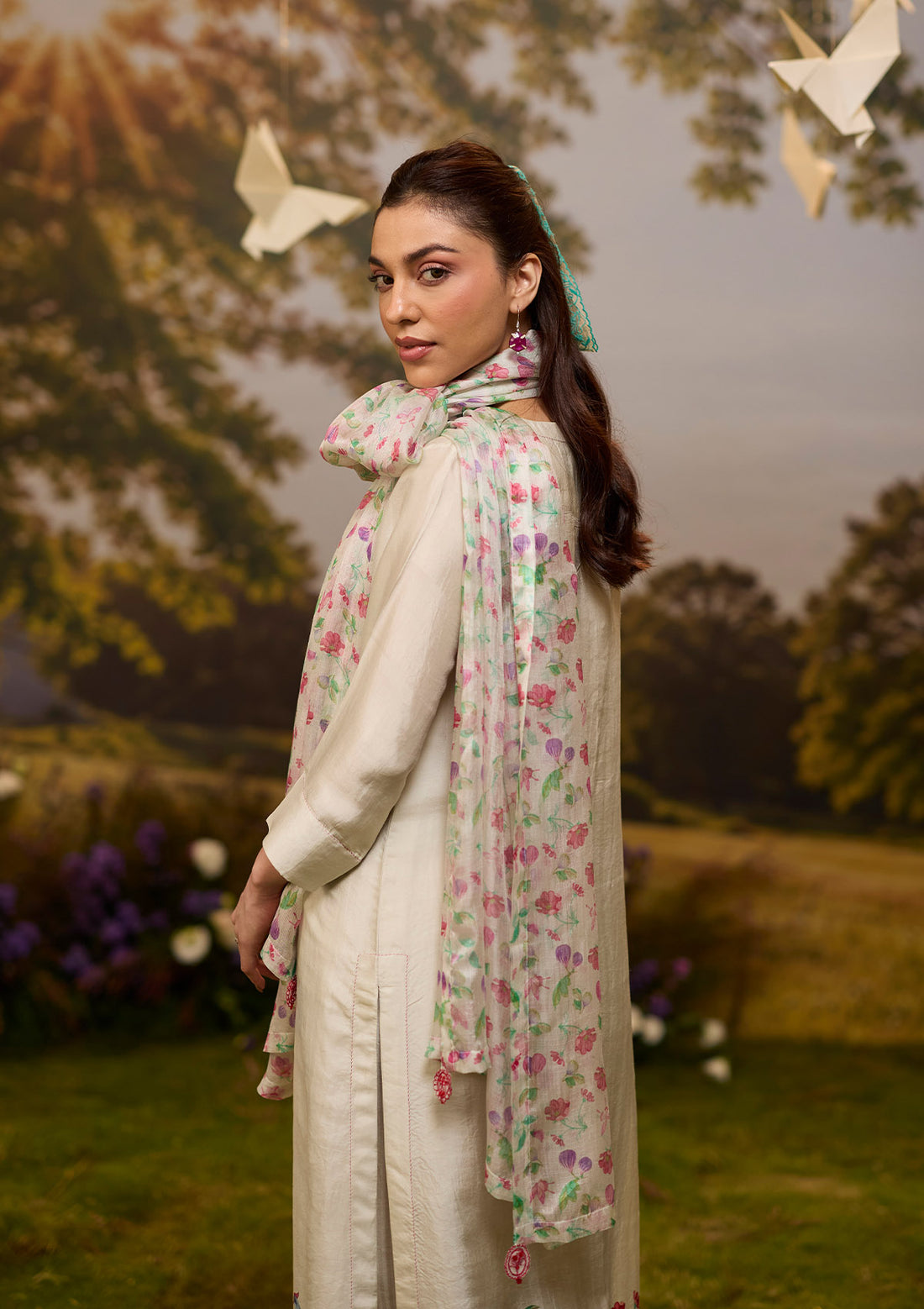 Under-the-Fig-Tree Ivory Dupatta