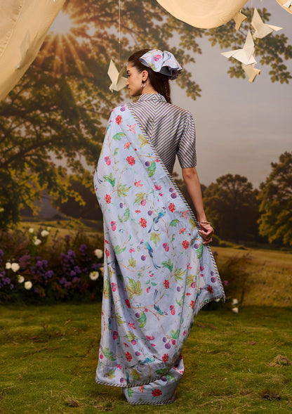 Fig &amp; Fable Lilac Saree